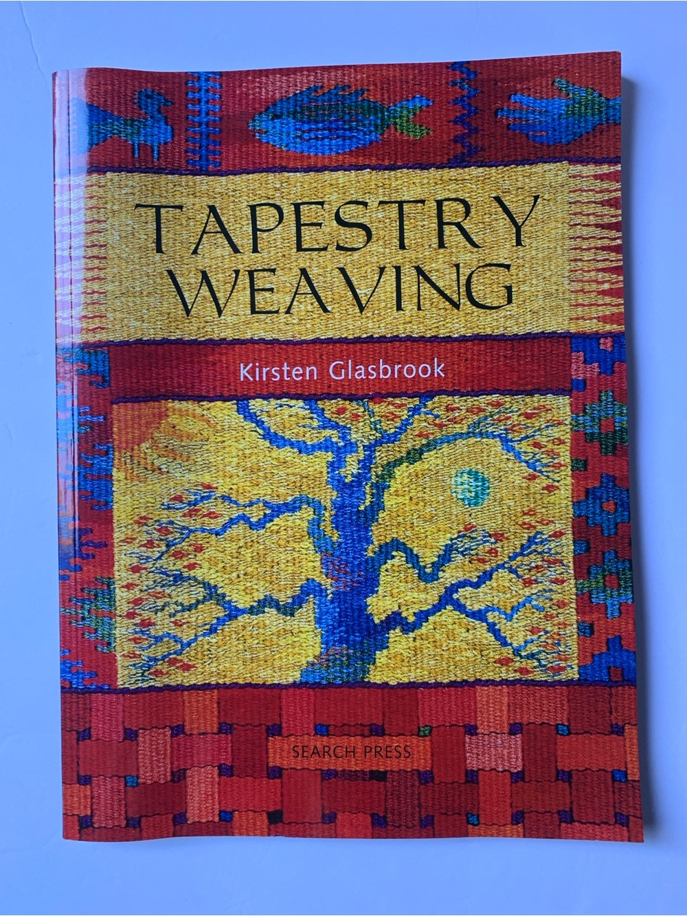 Tapestry Weaving Book by Kirsten Glasbrook